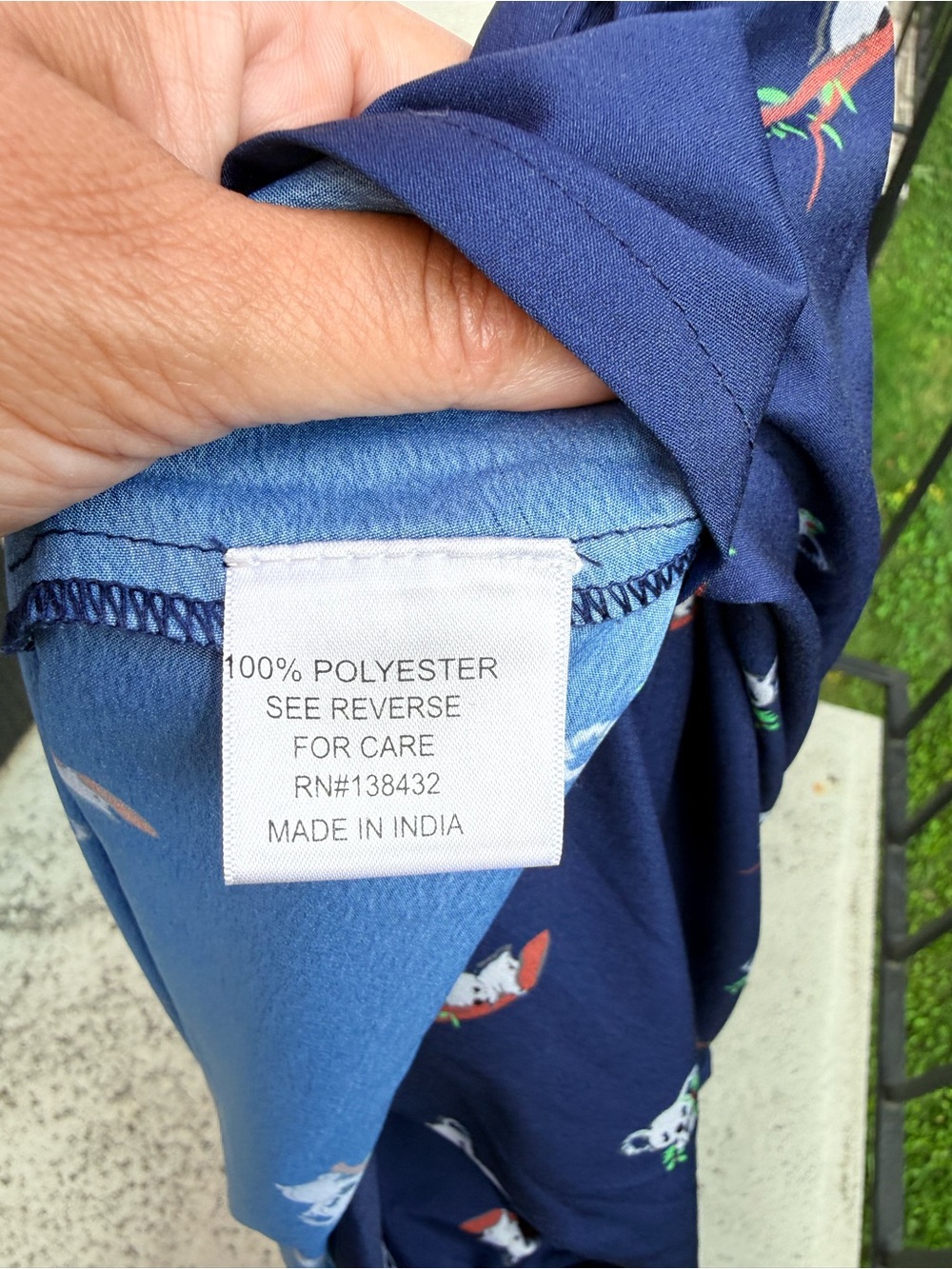 ModCloth Koala Print Dress Size 12 - Picture 3 of 10